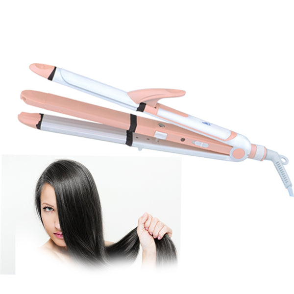 AG-7038 Deluxe Hair Curler Straightener