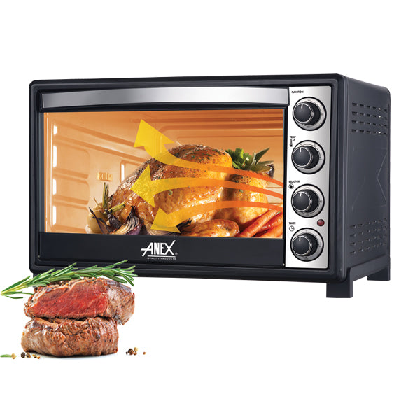 Fan Toaster Machine Anex AG-3079 Oven Toaster 2200W Convection Fan